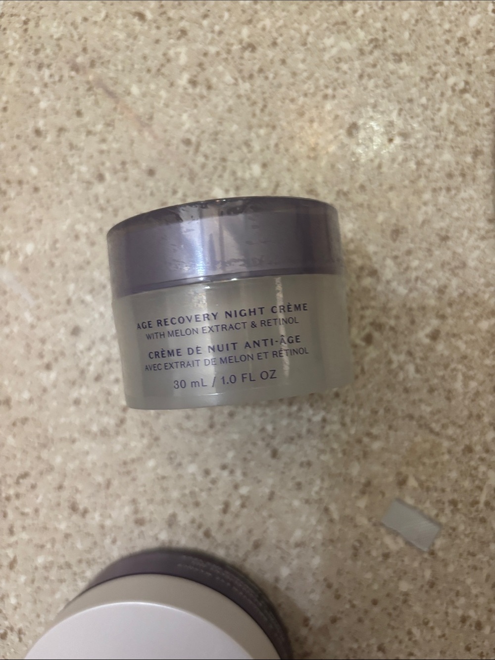 Meaningful Beauty Night Recovery Cream with Melon Extract & Retinol - Gray